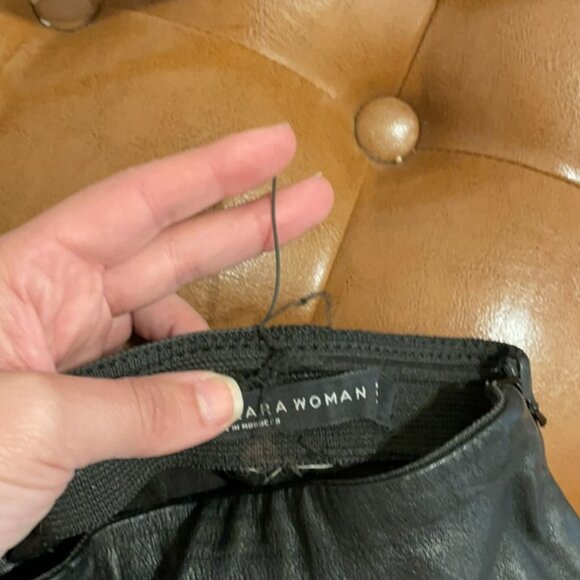 Zara Pleather Pants - Picture 4 of 6